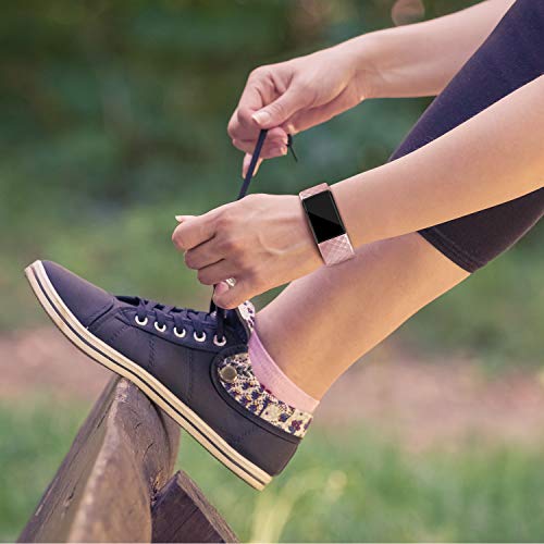 AK Bands Compatible with Fitbit Charge 3 Bands (2 Pack), Sports Replacement Wristbands for Fitbit Charge 3/Fitbit Charge 3 Special Edition Women Men, Small Large - Thumbnail 6