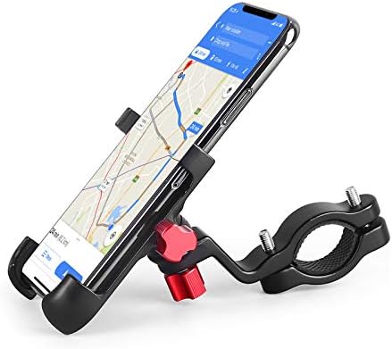 homeasy Universal Bike Phone Mount, Bicycle Holder Handlebar Cellphone Adjustable, Fits iPhone Xs|XS Max, XR, X, 8 | 8 Plus, Galaxy S9, Holds Phones from 3.5-7″ Wide, Fall Prevention homeasy Universal Bike Phone Mount, Bicycle Holder Handlebar Cellphone Adjustable, Fits iPhone Xs|XS Max, XR, X, 8 | 8 Plus, Galaxy S9, Holds Phones from 3.5-7″ Wide, Fall Prevention