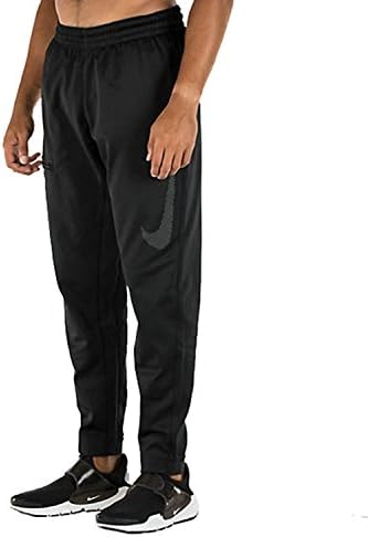 Nike Mens Therma Basketball Pants Black 