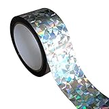 EACILLES Holographic Reflective Bird Ribbon, 2in by