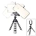 Smartphone Tripod Flexible Portable Tripod Mini Outdoor Table Desk Travel Tripod Stand for iPhone X/8Plus/7/7Plus/6/6s/6 Plus/6s Plus/Samsung S 9/S8/S7/Note 8/Note7/etc Phone +Camera Tripod