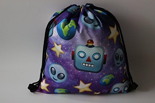 HELLATHUND Funny Emoji Special Style DIY Outdoor Drawstring Bags for Unisex and Kids(15‘’11“”)