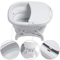 AW Collapsible Folding Foot Bathtub Soak Basin Feet