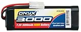 Duratrax Onyx NiMH 6C 7.2V 3000mAh Stick Battery with Standard Plug
