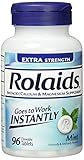 Rolaids Extra Strength Tablets Mint, 96 Count, (Pack of 2)
