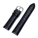 Croco Leather Watch Bands,EACHE Classical Leather Watch Straps Waterproof 12mm 14mm 16mm 18mm 19mm 20mm 21mm 22mm 24mm
