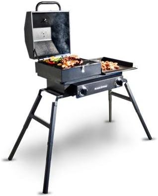 Blackstone 1555 48.5" L X 23" W X 38.5" H Tailgater Combo 3-In-1 Grill