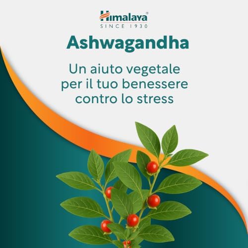 Stress Wellness Ashwagandha Root Extract 60 Compresse (30 Giorni) | Integratore Alimentare Naturale per Stress, Energia e Relax | Vegano, Formula Ayurvedica