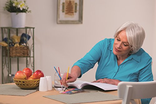 image for Colorama Coloring Book for Adults with 12 Colored Pencils, Create Some