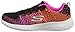 Skechers Sport Women's Burst Ellipse Fashion Sneaker,Black/Pink/Orange,8.5 M US