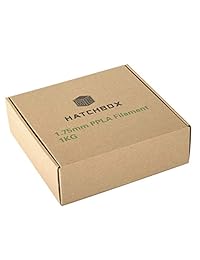 HATCHBOX ppla 1kg1.75 blu Rendimiento PLA 3d impresora 3d filamento carrete, dimensional Precisión +  0,03 mm, 1 kg, 1,75 mm, Azul