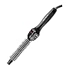 Revlon Perfect Heat Ceramic Curling Iron Brush for Tight Curls, 3/4"