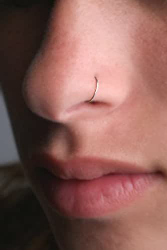 0.6 mm nose ring