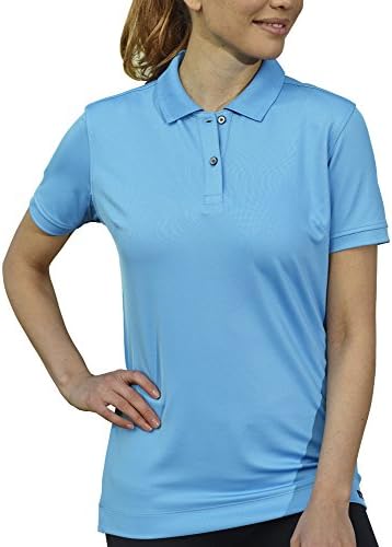 Pro Celebrity Women's Champion Polo Shirt (2X-Large, Carolina Blue)