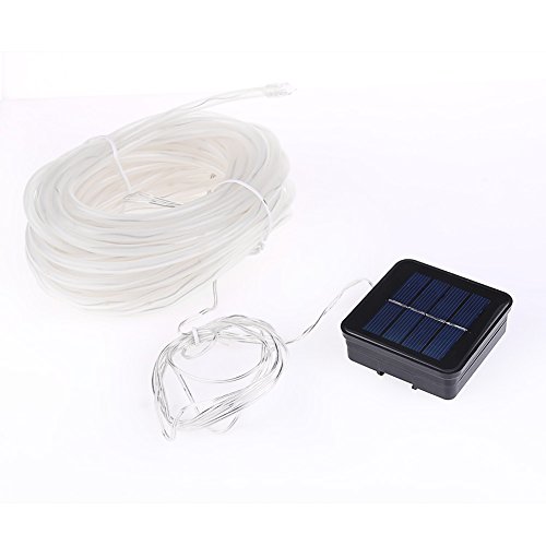 image for Lovin 100 LED Rope Lights – Solar Power Outdoor Waterproof 33ft Copp