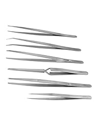 SE   TW2 406 set de pinzas de acero inoxidable de 6 unidades para pasatiempos