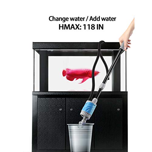 Boxtech Aquarium Gravel Cleaner Electric Automatic Vacuum Water