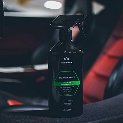 TriNova New Car Smell Air Freshener Deodorizer Spray and Odor