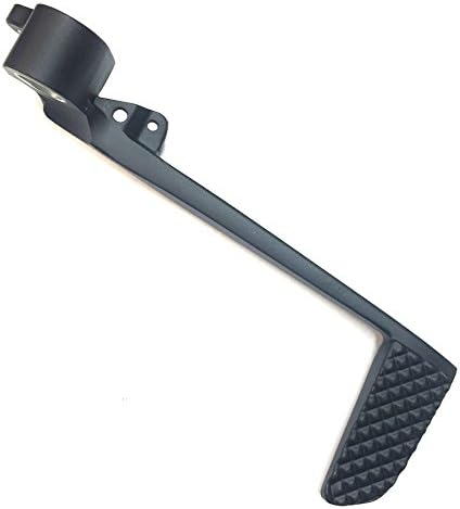 XKH- Motorcycle Black High Tensile Strength Aluminum Unfoldable Rear Brake Pedal Foot Lever Compatible with YZF R1 2007-2008 [B00YB46J4C]