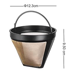 NRP Taller #4 Gold-tone Permanent Coffee Filter