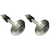 Two UTV Snow Plow Skid Shoe ATV 4501-0702