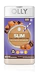 OLLY Slim Protein Powder, 18g Plant-Based Protein, Salted Caramel Chocolate, 21.2oz (15 Servings)