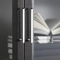 GOBEKOR 5 Pack Polished Chrome Cabinet Pulls Solid
