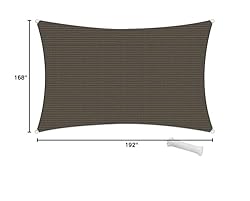 SunnyRoyal Sun Shade Sail 14'x16' Rectangle Shade