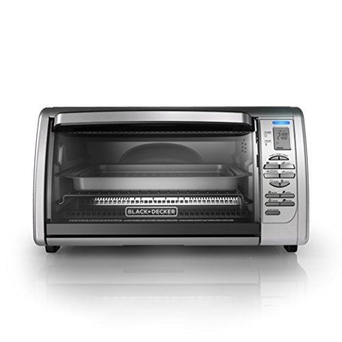 BLACK+DECKER CTO6335S 6Slice Digital Convection Countertop Toaster