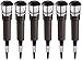 LEONLITE 3W LED Landscape Light, 12V Low Voltage Pathway Garden Light, Waterproof Aluminum Housing with Ground Stake, ETL Listed Outdoor Yard Patio Lamp, 3000K Warm White, Pack of 6