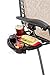 Camco Zero Gravity Chair Tray - Features 2 Cup Holders & Built-in Hook for Bags - Textured Non-Slip Surface & Drainage Holes in Cup Holders (51834)