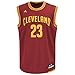 NBA Cleveland Cavaliers LeBron James #23 Men's Replica Jersey, Large, Maroon