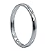 2MM White Tungsten Carbide Polished Classic Wedding Ring