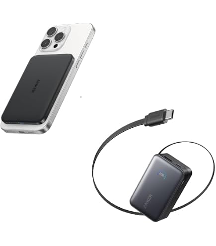 Amazon.com: Anker Nano Retractable Power Bank with 2 in 1 Wireless
