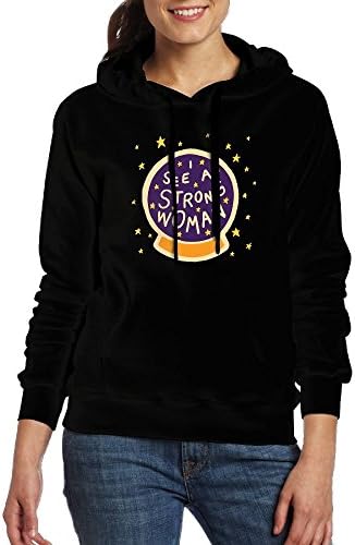 Rain Sports I See A Strong Woman Women's Pockets Hoodie