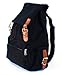 Hunnt® Black Canvas Backpack School Bag Super Cute for School