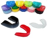 Martial Arts Mouthguard and Case - Martial Arts Mouth Guard and Case Set Available - Great for Karate Taekwondo Boxing Kickboxing MMA and Contact Sports