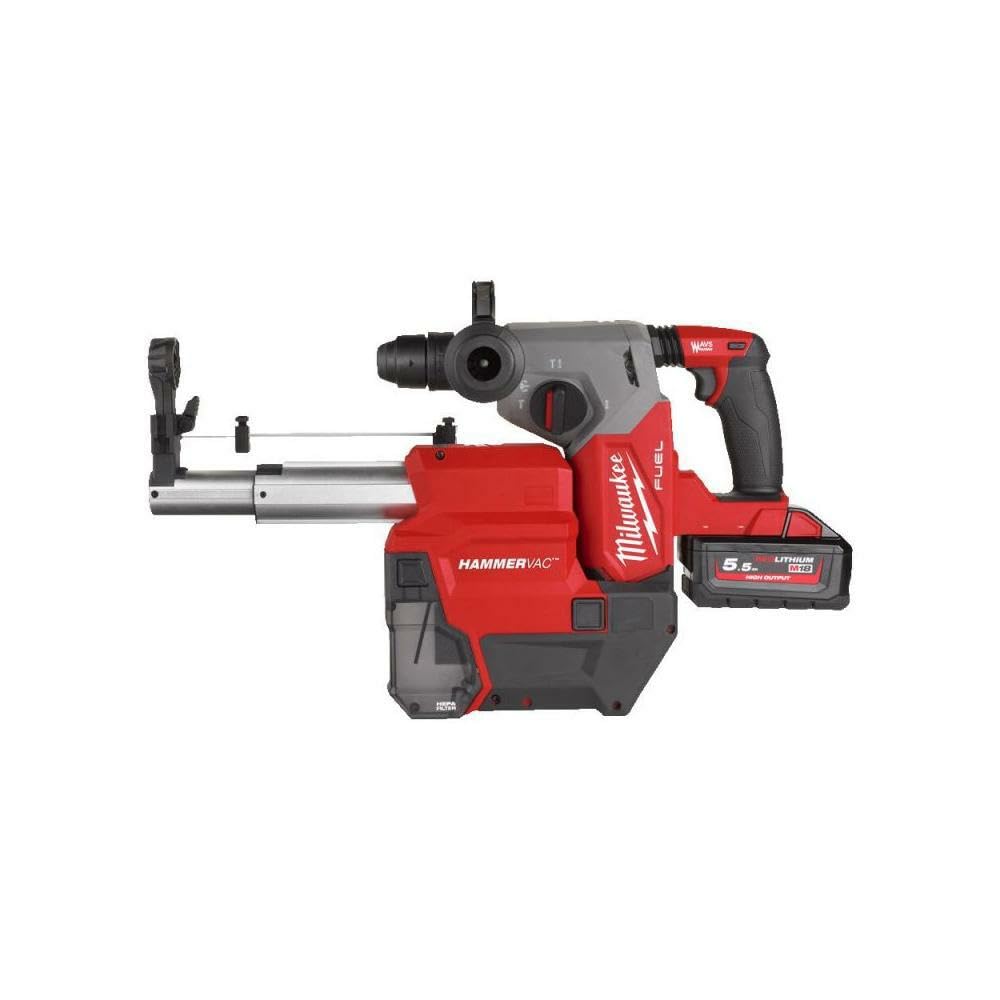 Milwaukee Sistema di aspirazione per perforatori FPDDEXL 0 30 mm M18 FHPX e ONEFHPX-4933478509