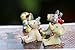 yueton 20pcs Stargazy Pie Animal Miniature Ornament Set for Dollhouse Decor Fairy Garden