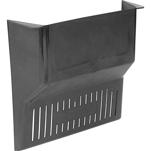 Ideal Standard O'SO EEZY Easy-Fit Leaf and Snow Stopper Rear Strengthened Cut to fit Drain Tidy - Black - Design Upgraded Now Better Runoff UPDATED