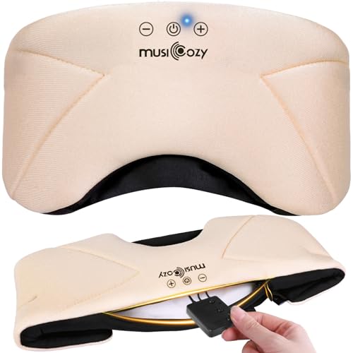 MUSICOZY Bluetooth Sleep Mask Headphones