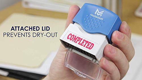 Completed Stamp - MasterMark Premium Pre-Inked Office Stamp - Thumbnail 3