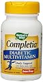 Nature's Way Completia Diabetic Multivitamin (iron-free), 60 Tablets