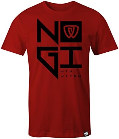 PHALANX NO GI JIU JITSU T-SHIRT | RED/BLK (XL)