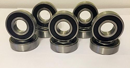 6001 2RS Bearings Pack of 10