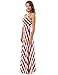 PattyBoutik Women’s Striped Spaghetti Strap Maxi Dress