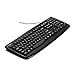 Kensington Pro Fit USB Washable Keyboard, Black (K64407US),17-3/4