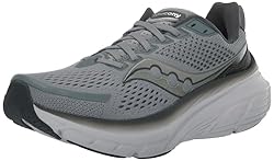 Saucony Men's Guide 17 Sneaker, Flint/Shadow, 10.5