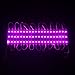 ChiChinLighting Purple 20pcs Samsung 5630 SMD 3p LED Module Waterproof Super Bright LED Modules Sign LED Light 12V Purple LED Strips