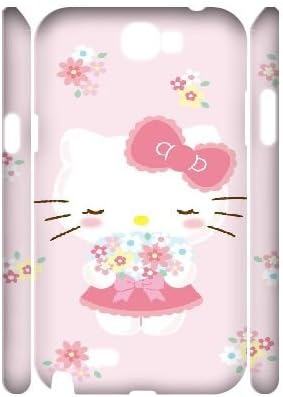 kimcase Custom Hello Kitty 3D Case Cover for Samsung Galaxy Note2 N7100